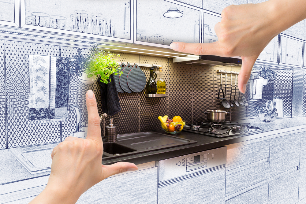 visualising and framing a kitchen renovation